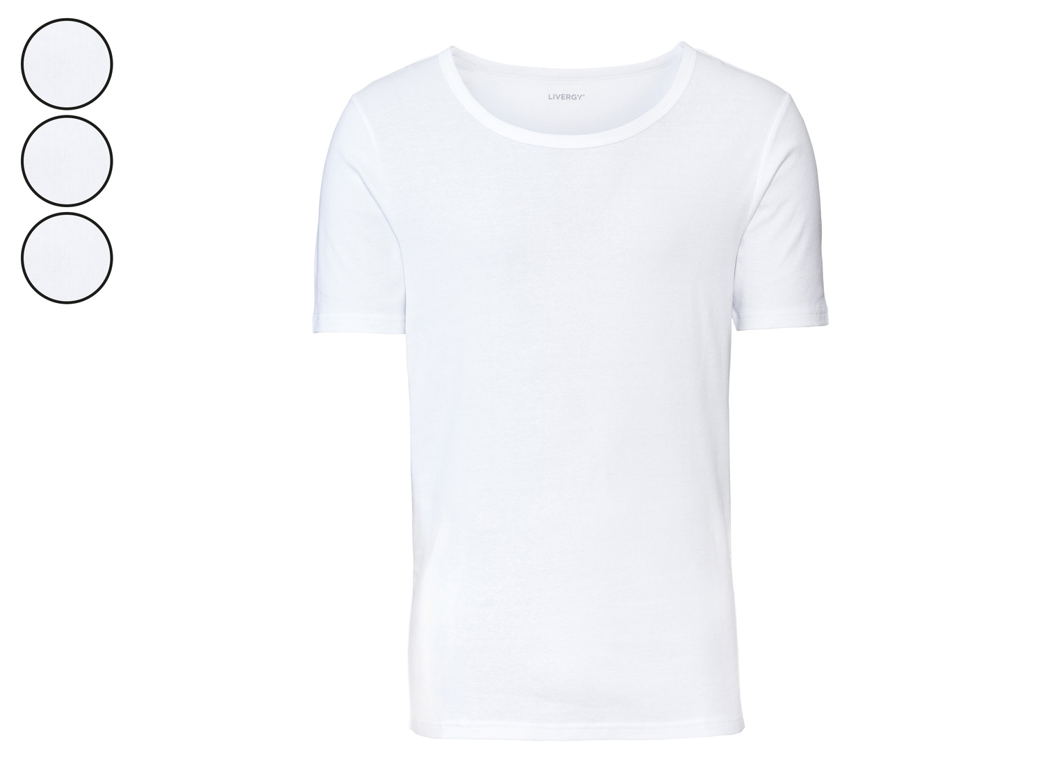 T-Shirt intima da uomo Livergy, prezzo 9.99 €
3 pezzi - Misure: M-XL
Taglie ...