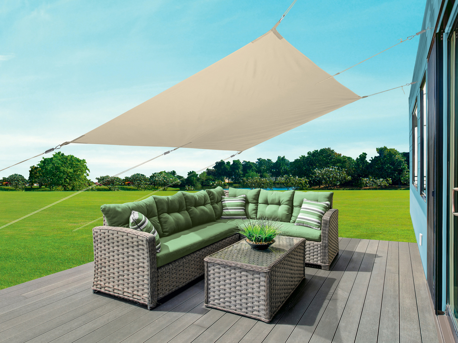 Tenda a vela parasole Florabest, prezzo 19.99 €
- A scelta tra: rettangolare ...