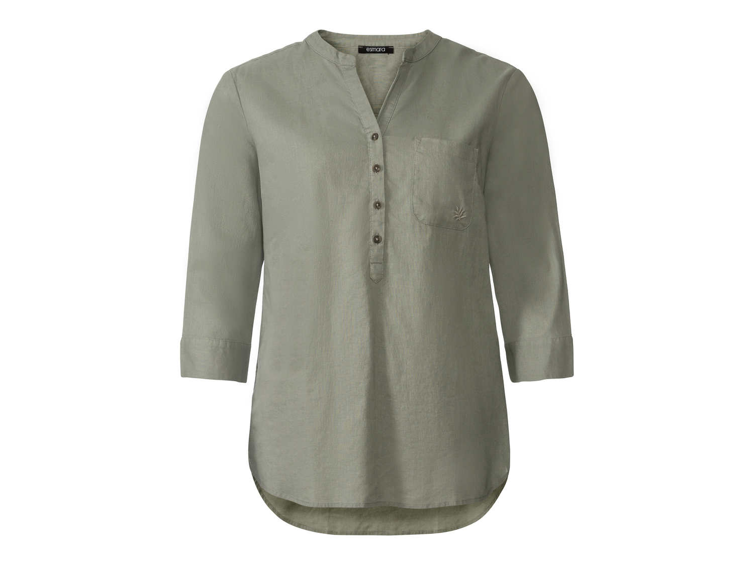 Camicetta in lino da donna Esmara, prezzo 7.99 €
Misure: 38-48
Taglie ...