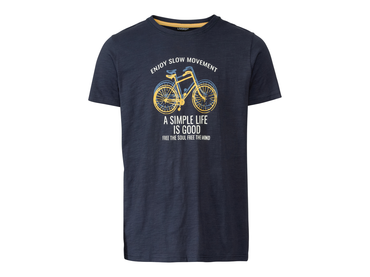 T-shirt da uomo Livergy, prezzo 4.99 €
Misure: S-XL
-
Puro cotone
Prodotto ...