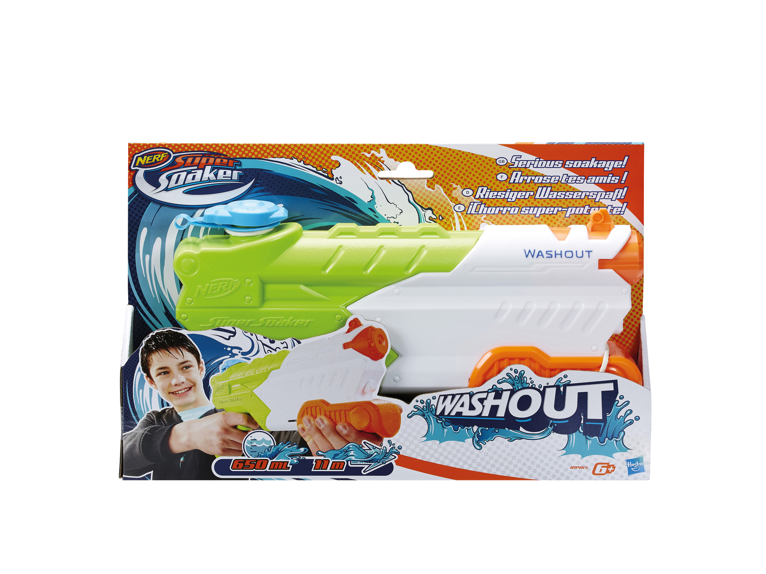 Pistola giocattolo Nerf, prezzo 11.99 €
Caratteristiche
- Hasbro