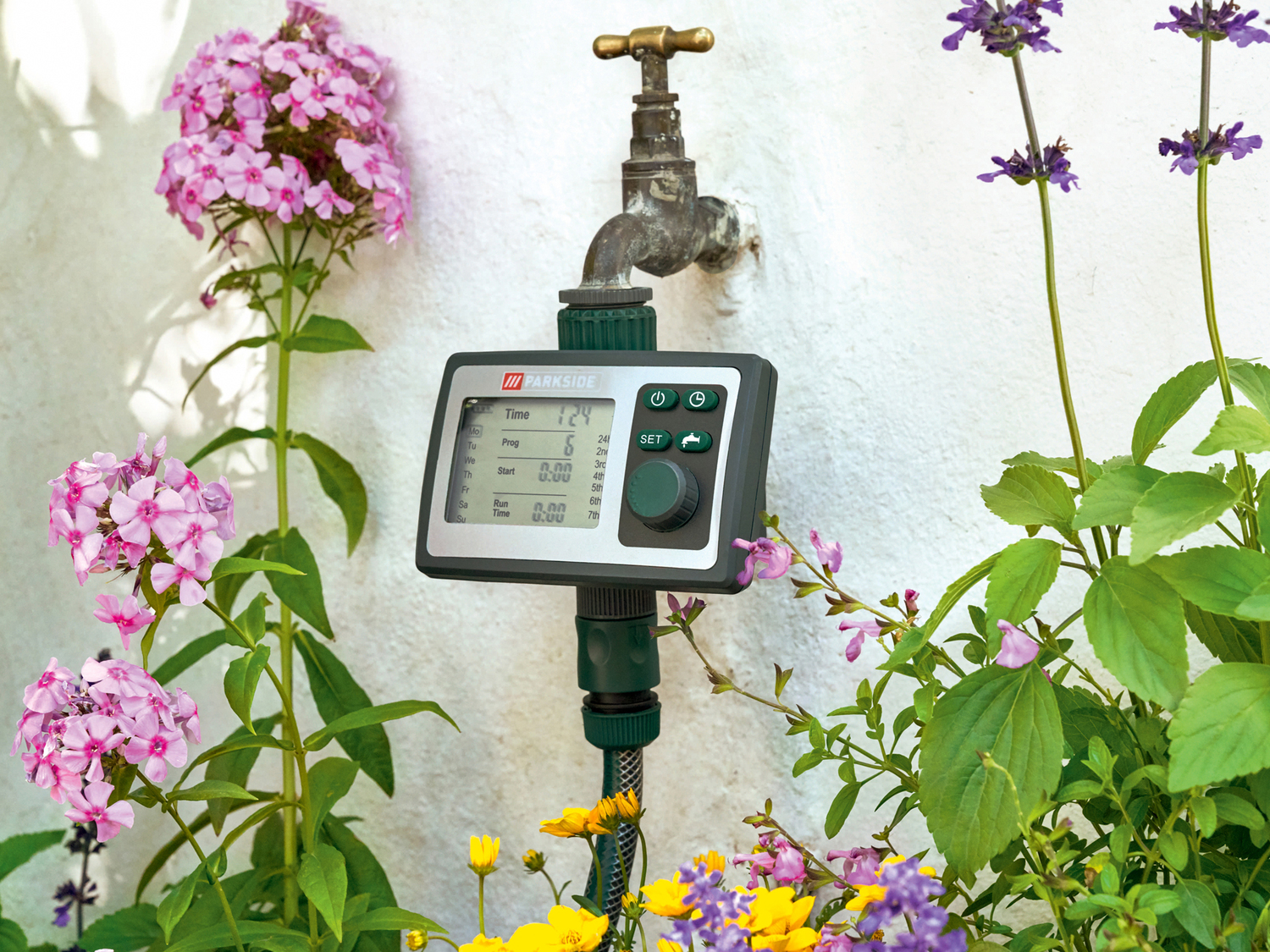 Computer per irrigazione Parkside, prezzo 19.99 €
- Per rubinetti con filettatura ...