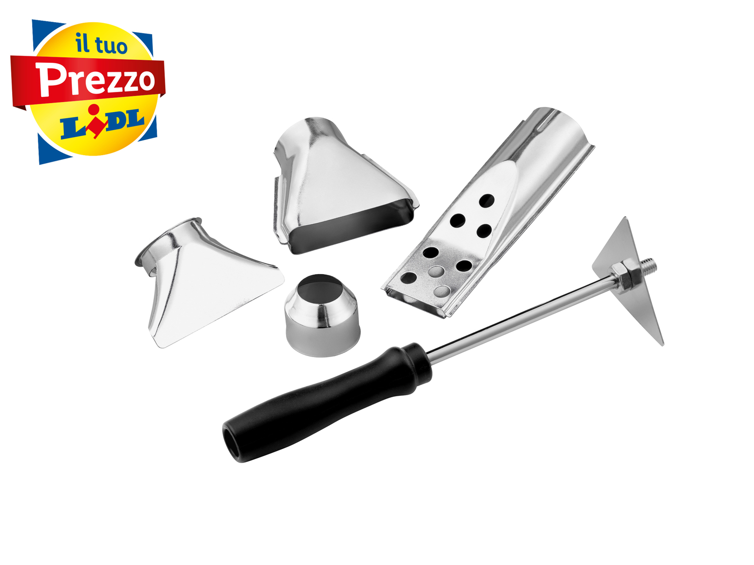 Pistola termica Parkside PHLG 2000 E4, prezzo 12.99 €
- Ideale anche per accendere ...