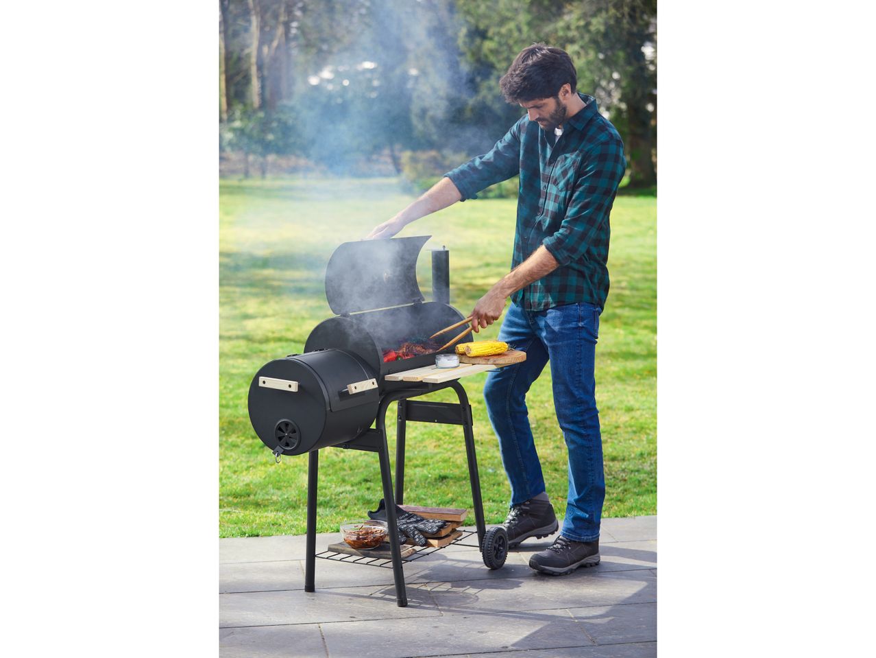 Barbecue affumicatore a carbonella , prezzo 119 EUR
Barbecue affumicatore a carbonella ...