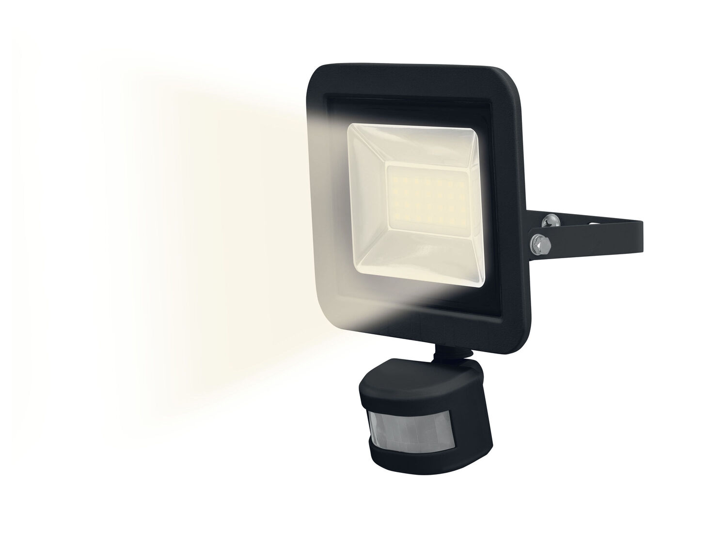 Faro LED da esterni Livarno Lux, prezzo 14.99 € 
- Sensore crepuscolare regolabile ...