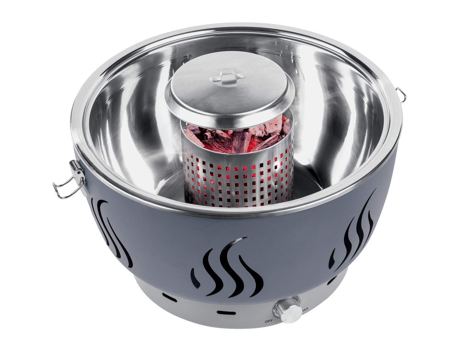 Barbecue ventilato da tavolo Tuv-sud-gs, prezzo 49.00 €
- Ventilatore ...