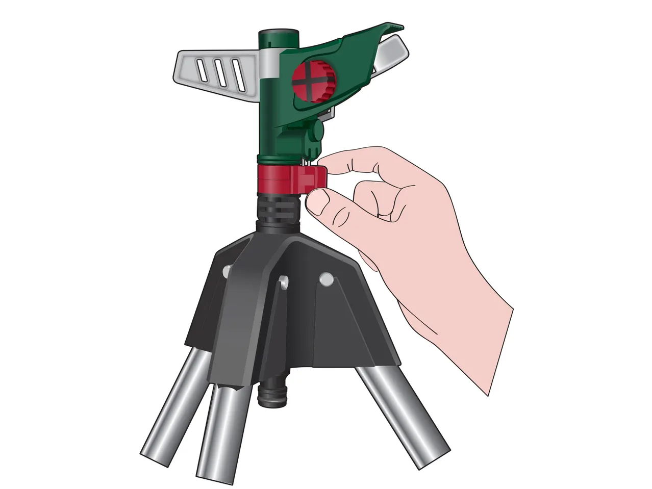 Irrigatore a impulso , prezzo 29,99 EUR 
Irrigatore a impulso 
- Max. ampiezza ...