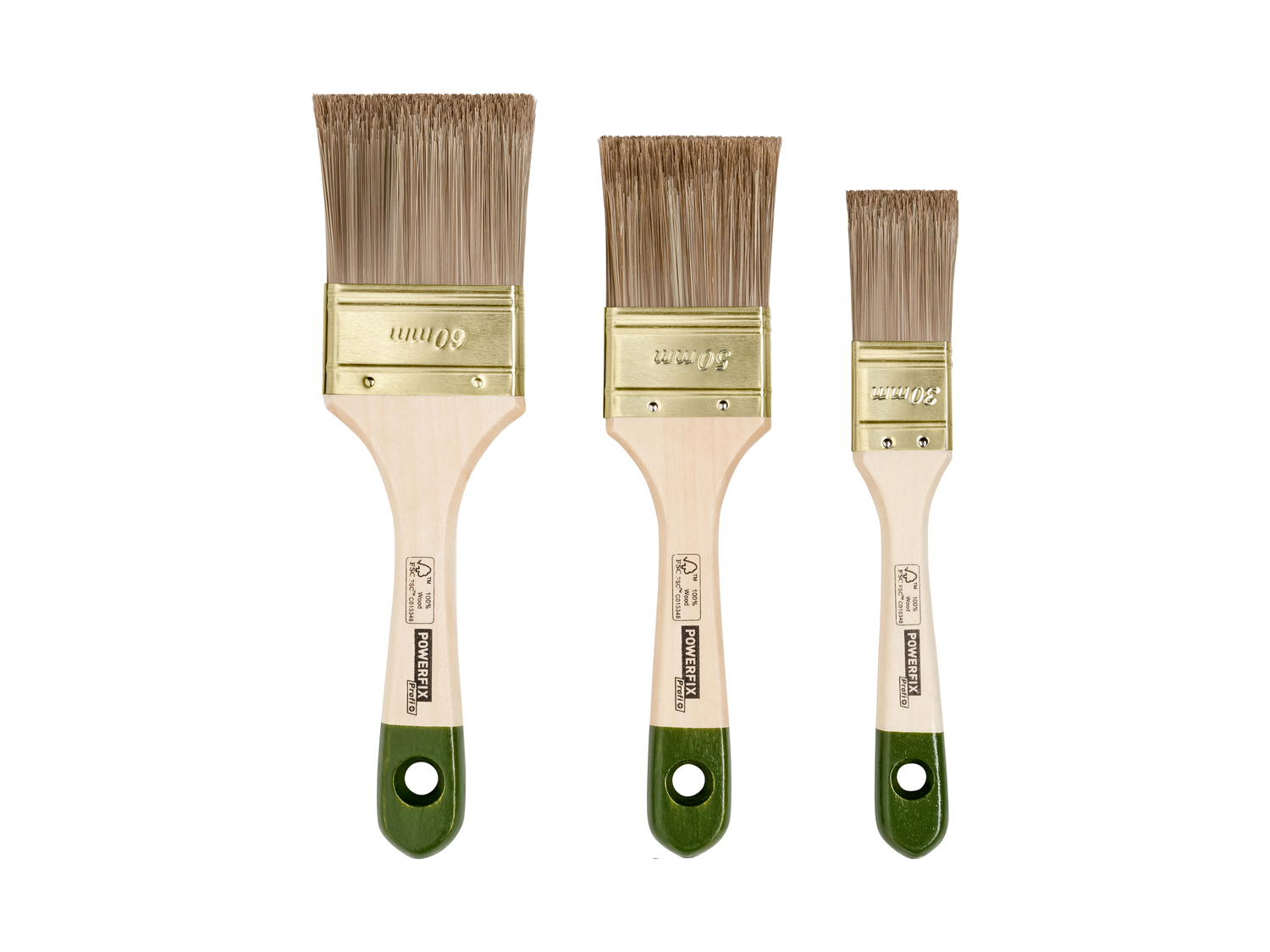 Set pennelli Parkside, prezzo 3.99 €
3 pezzi
Caratteristiche