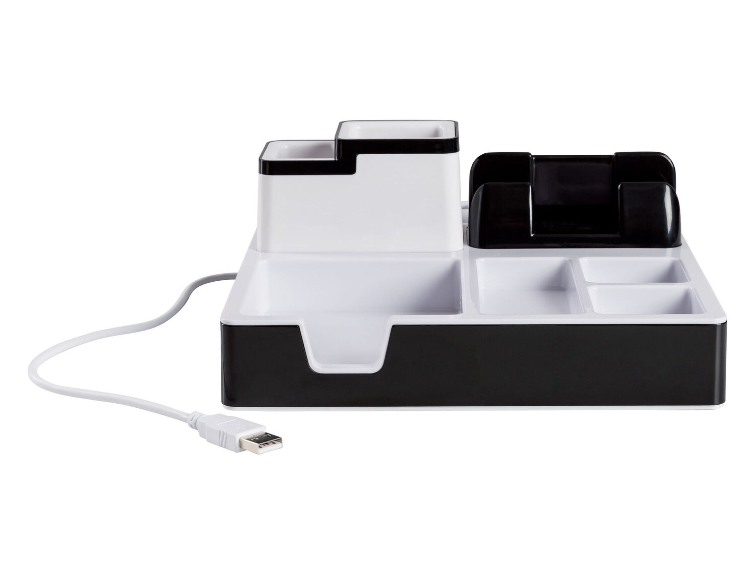Organizer da scrivania con USB-Hub Silvercrest, prezzo 9.99 €
- Possibile ...