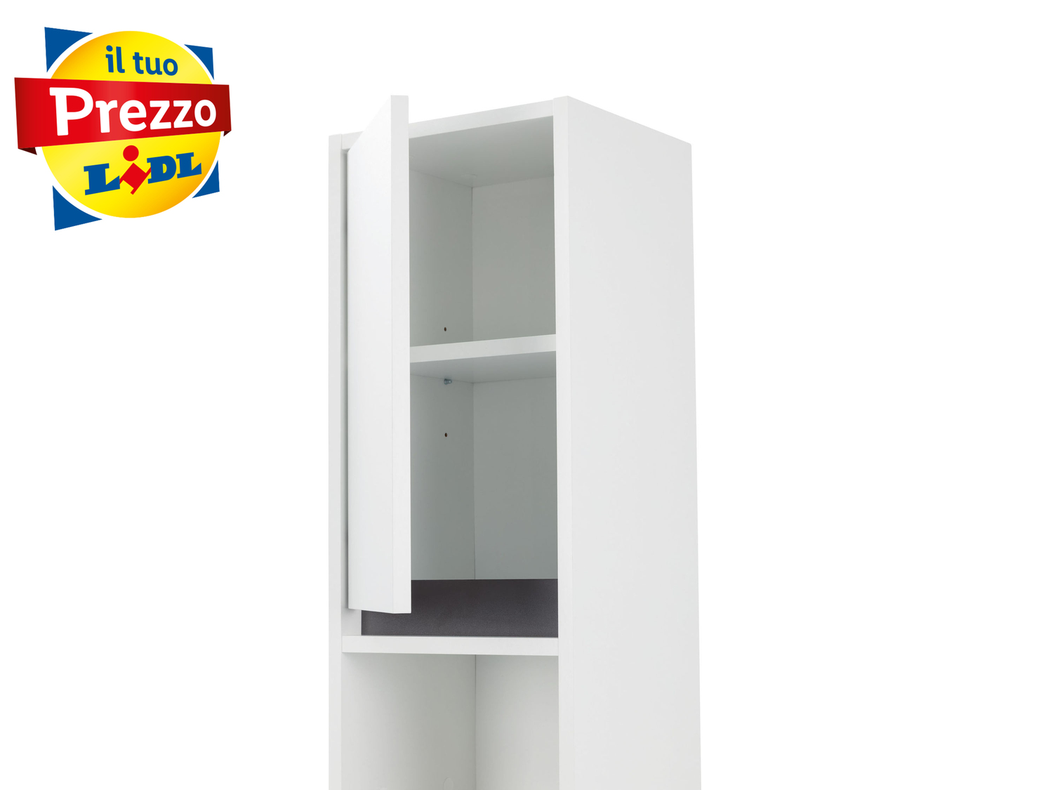 Armadietto a colonna da bagno Livarno Living, prezzo 39.99 €
- Ripiani regolabili ...