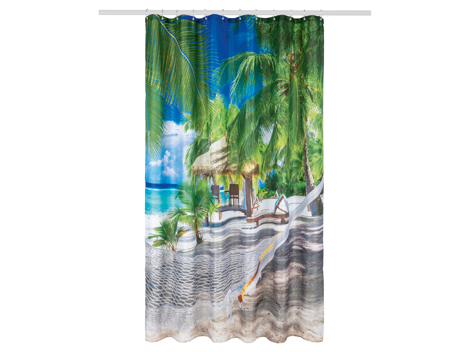 Tenda per doccia Miomare, prezzo 6.99 €
180 x 200 cm
- Con 12 occhielli ...