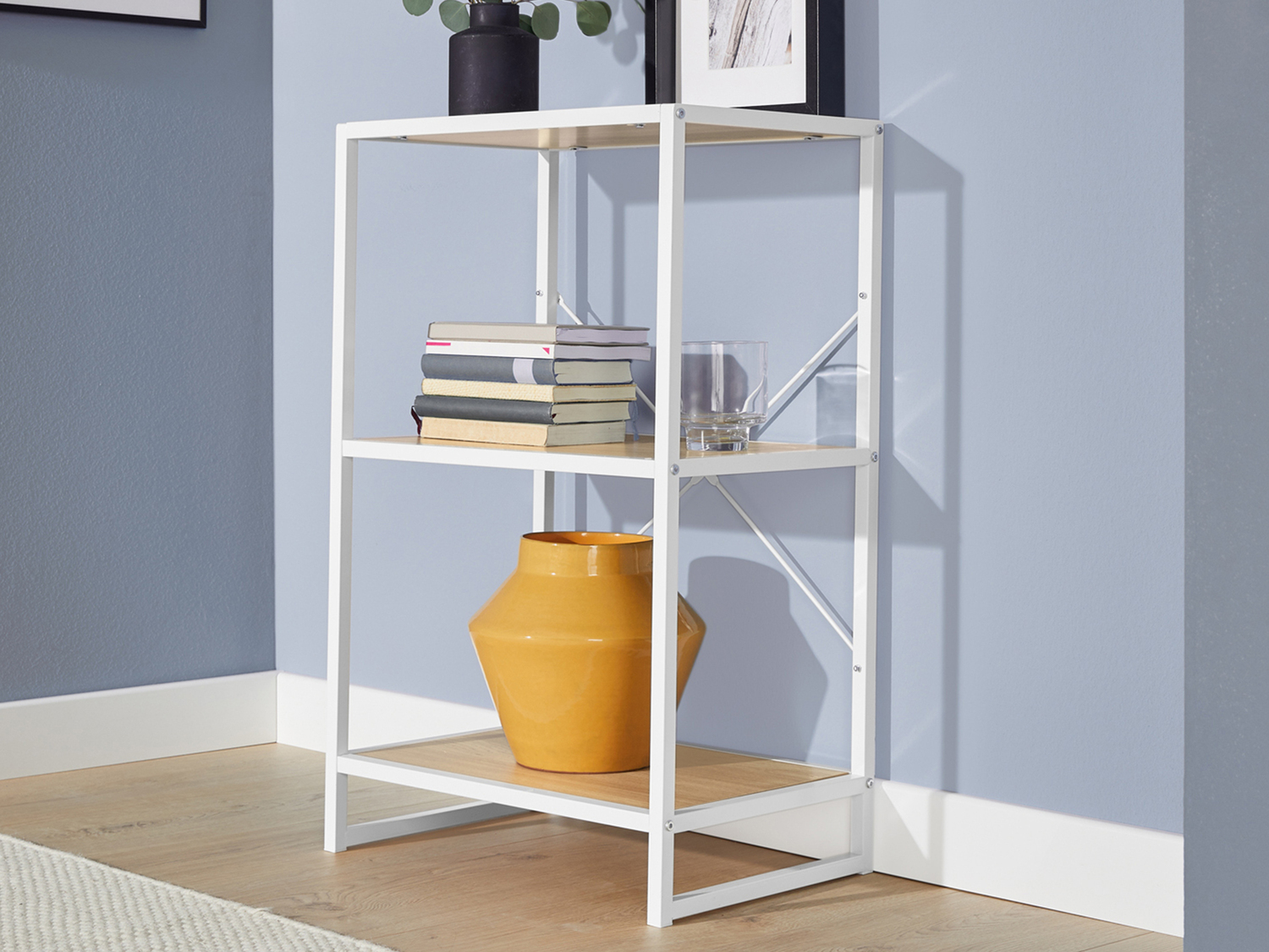 Scaffale 3 ripiani Livarno Living, prezzo 29.99 €
Larghezza 50 cm
- Robusta ...