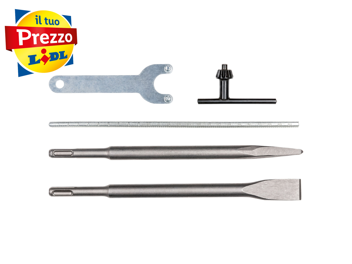 Trapano a percussione scalpellatore Parkside, prezzo 49.00 €
- Selettore centrale ...