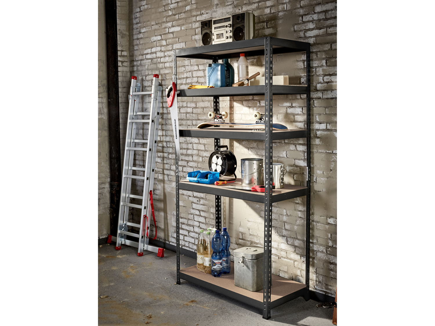 Scaffale 5 ripiani Parkside, prezzo 29.99 €
- Capacità di ...