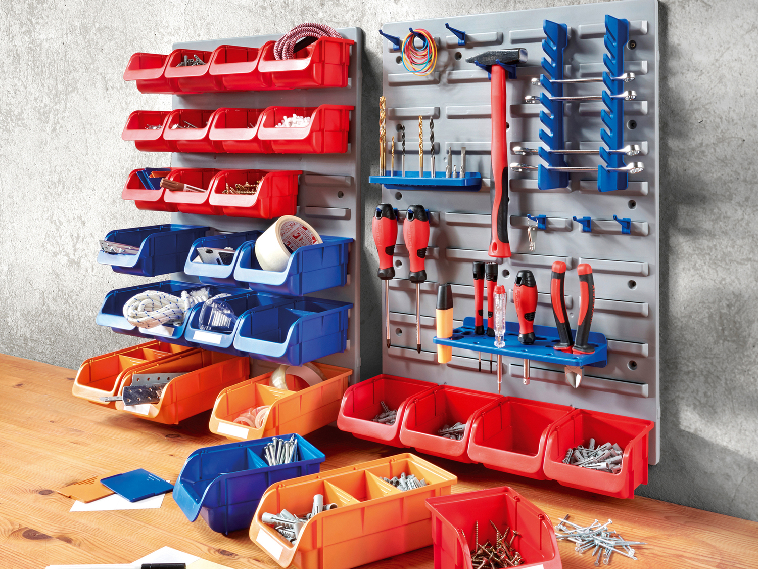 Set portaminuteria da parete Powerfix, prezzo 22.99 €
59 pezzi
- 2 elementi ...