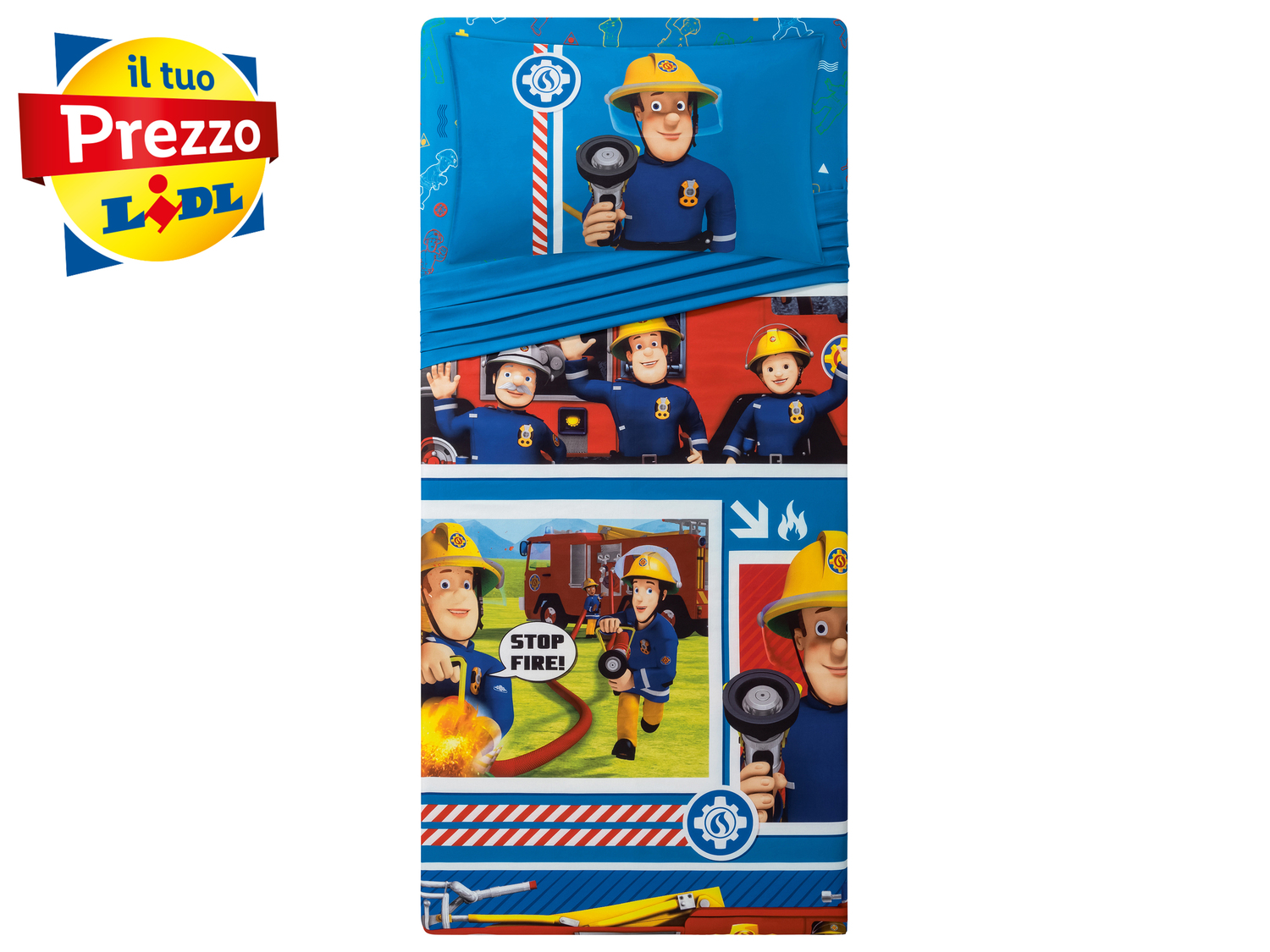 Completo lenzuola singole Frozen 2, Paw Patrol, Miraculous, Sam il pompiere, 44 ...