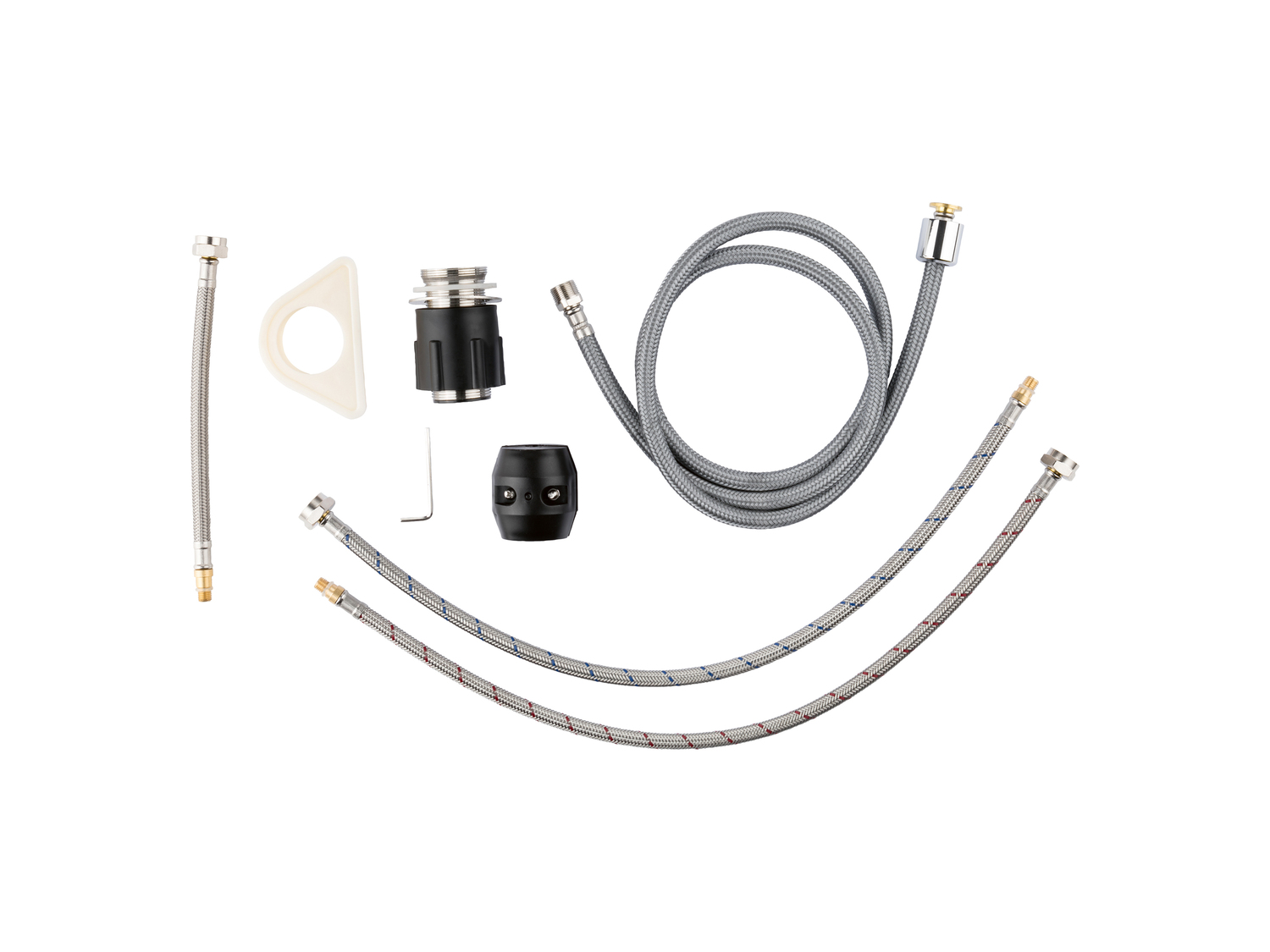 Miscelatore con doccetta estraibile Miomare, prezzo 29.99 €
- Tubo estraibile ...