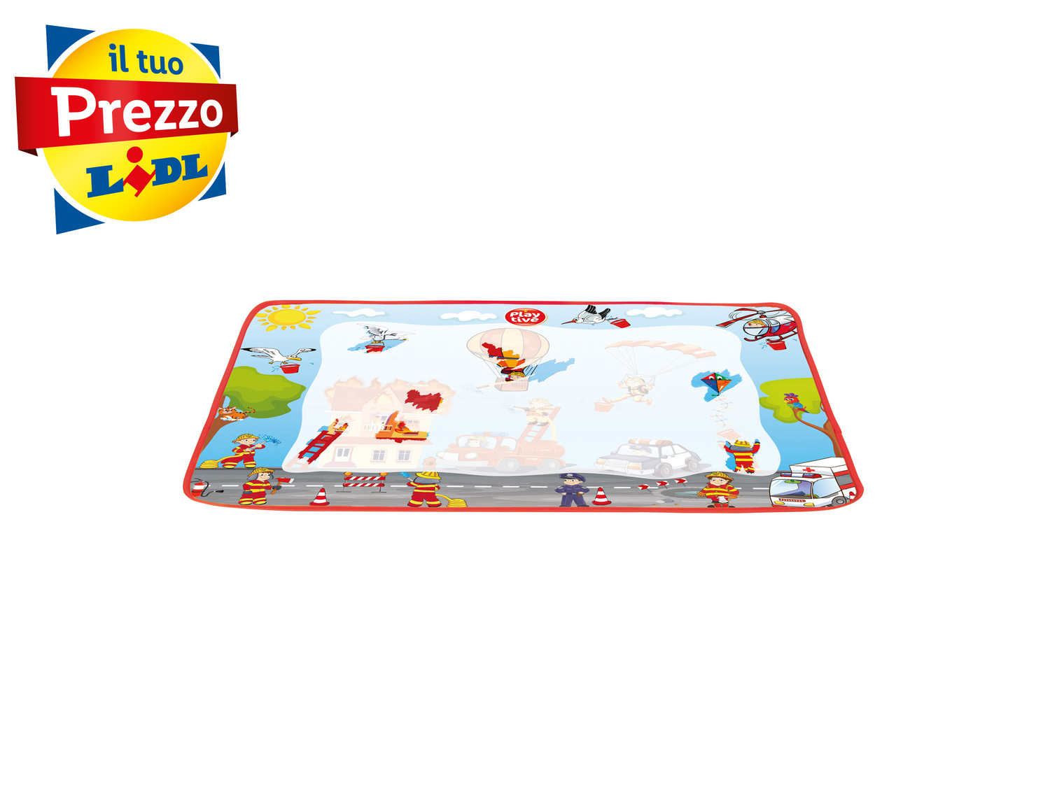 Tappeto magico da disegno Playtive, prezzo 4.99 €
- Favorisce la capacità ...
