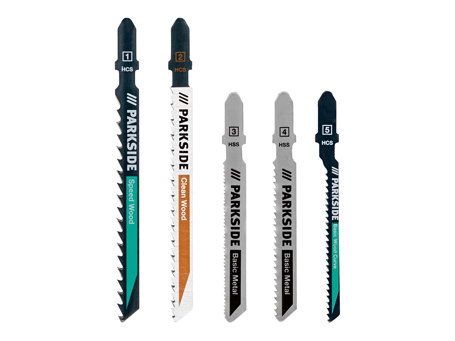 Set lame per seghetto a pendolo Parkside, prezzo 3.99 €
Caratteristiche