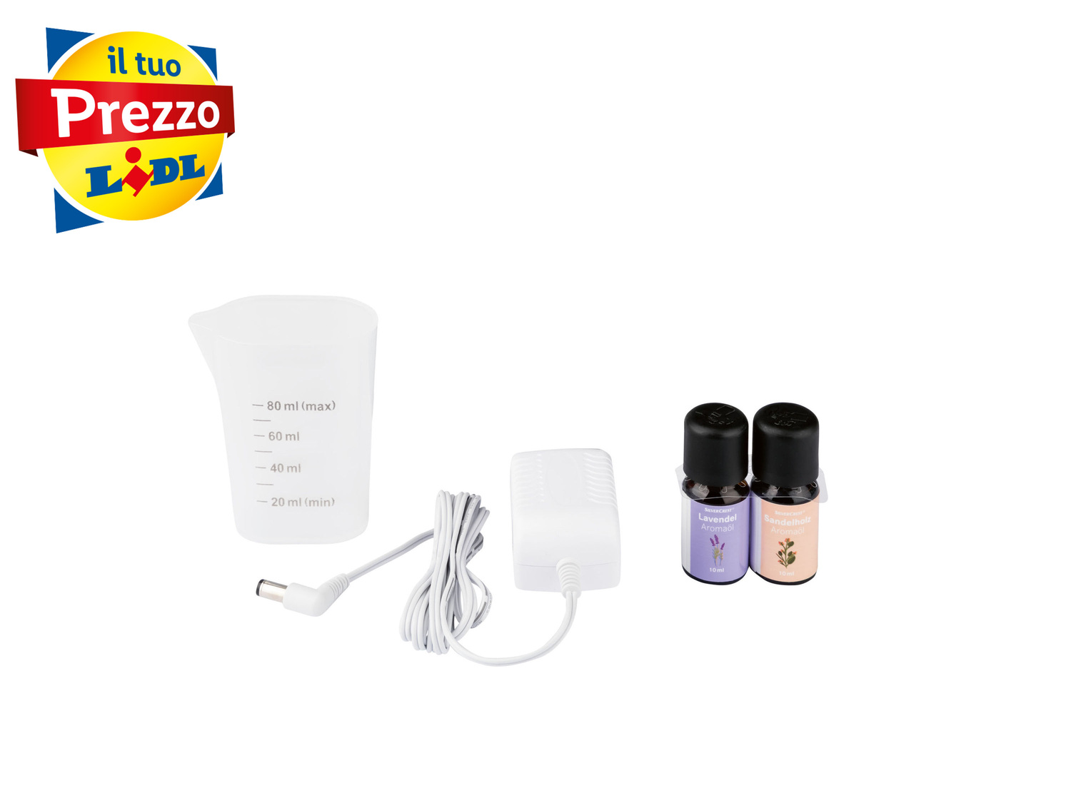 Diffusore di aromi ad ultrasuoni Silvercrest Personal Care, prezzo 14.99 € ...