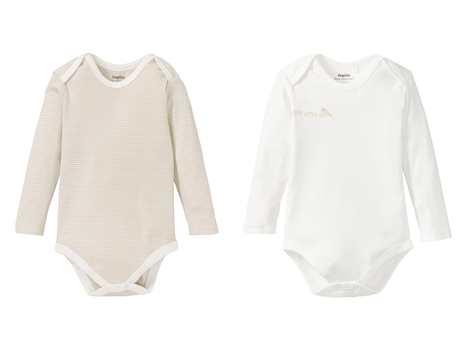 Body a manica lunga da neonata Lupilu, prezzo 4.99 €
2 pezzi - Misure: ...