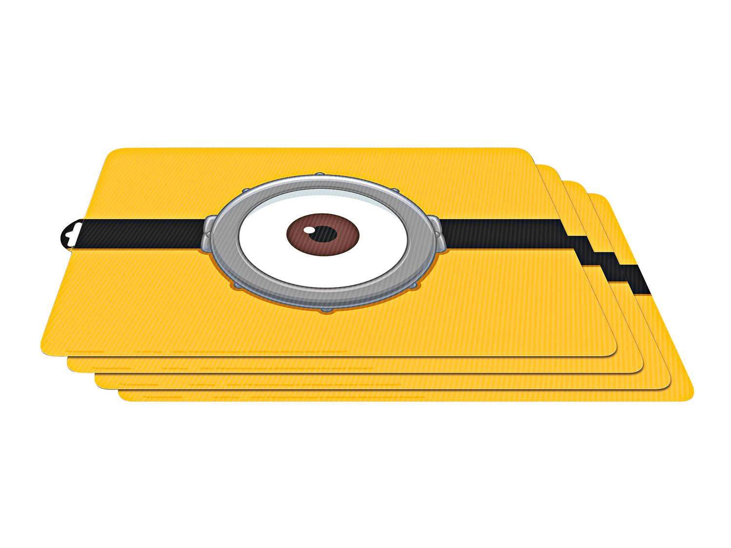 Portamerenda, borraccia o tovagliette Minions, prezzo 4.99 &#8364;  

Caratteristiche