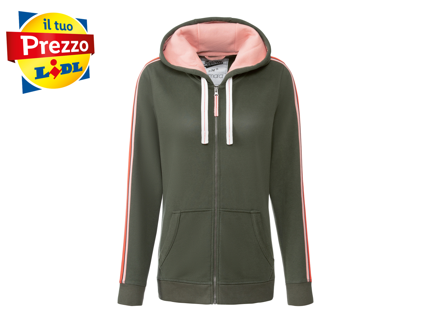 Felpa da donna Esmara, prezzo 12.99 €
Misure: S-L
Taglie disponibili
Caratteristiche
- ...