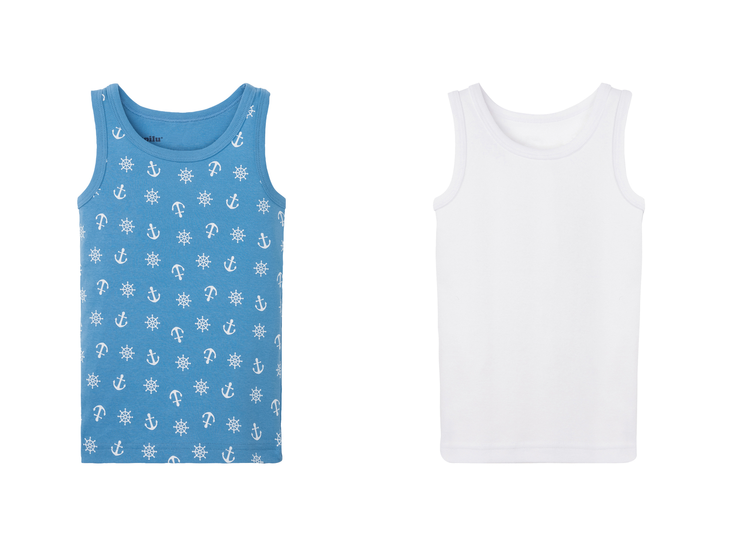 Canotta da bambino Lupilu, prezzo 4.99 €
2 pezzi - Misure: 1-6 anni
Taglie ...