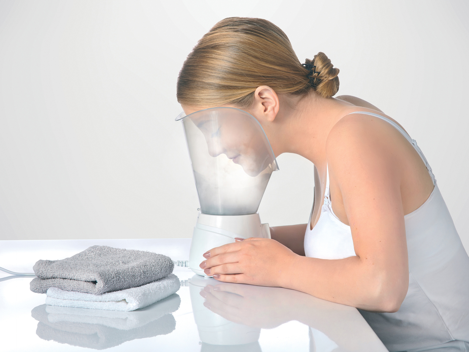 Sauna per il viso Silvercrest Personal Care, prezzo 12.99 € 
- 1 maschera a vapore ...