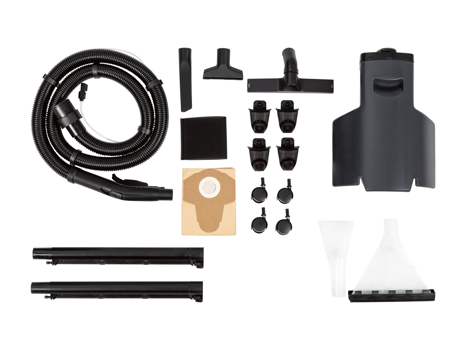Aspirapolvere 2 in 1 Parkside, prezzo 79.00 €
- Con tubo integrato per ...