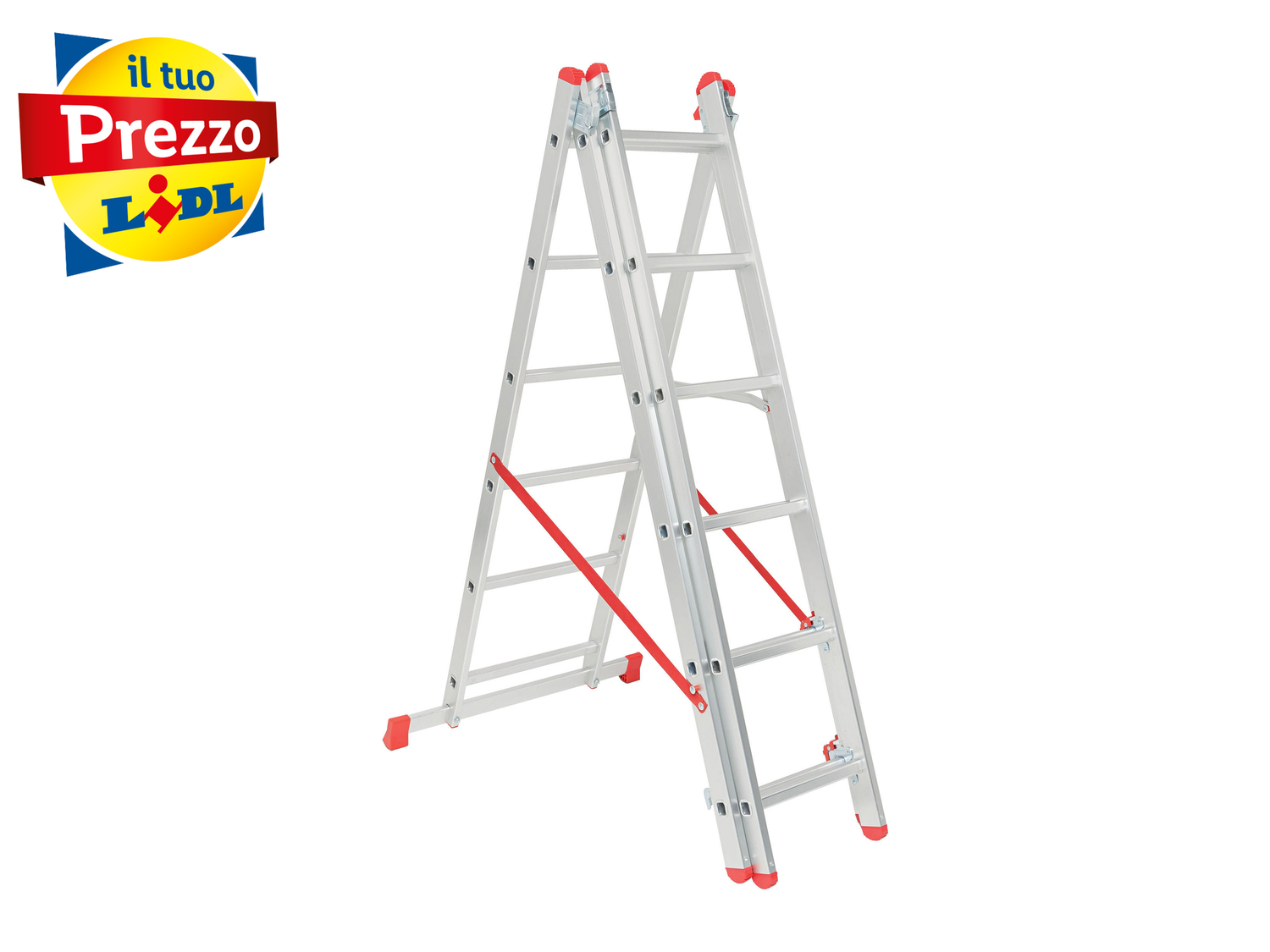 Scala pieghevole multifunzione Parkside, prezzo 69.00 €
- In alluminio
- ...