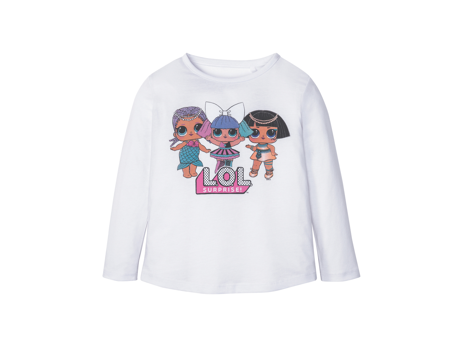Maglia a maniche lunghe da bambina LOL, Hello Kitty, Looney Tunes Oeko-tex, prezzo ...