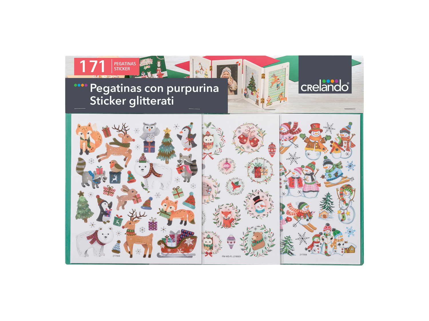 Set biglietti o adesivi per bricolage Crelando, prezzo 3.99 €
Caratteristiche
- ...