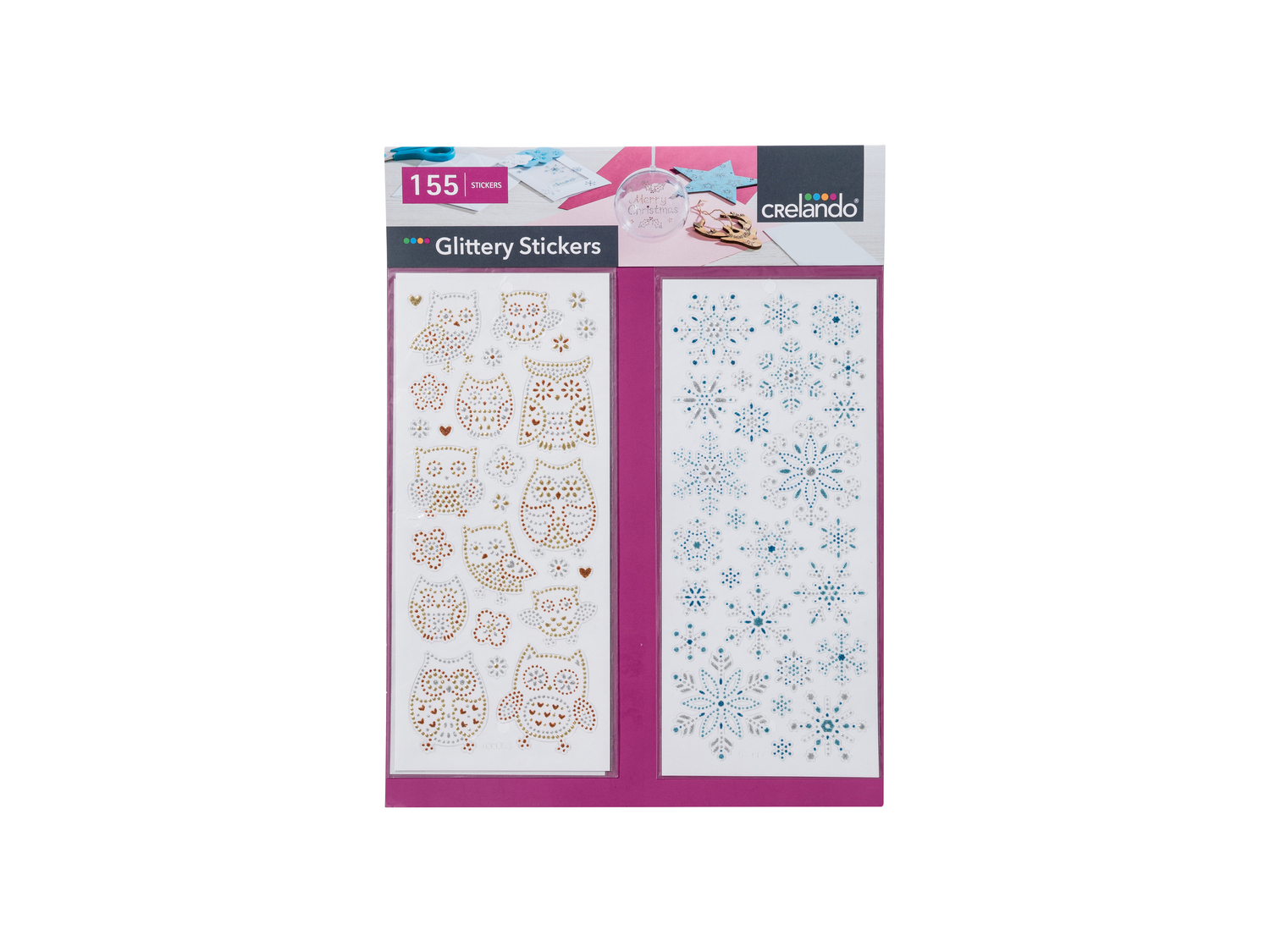 Set per bricolage con glitter Crelando, prezzo 3.99 €
Caratteristiche