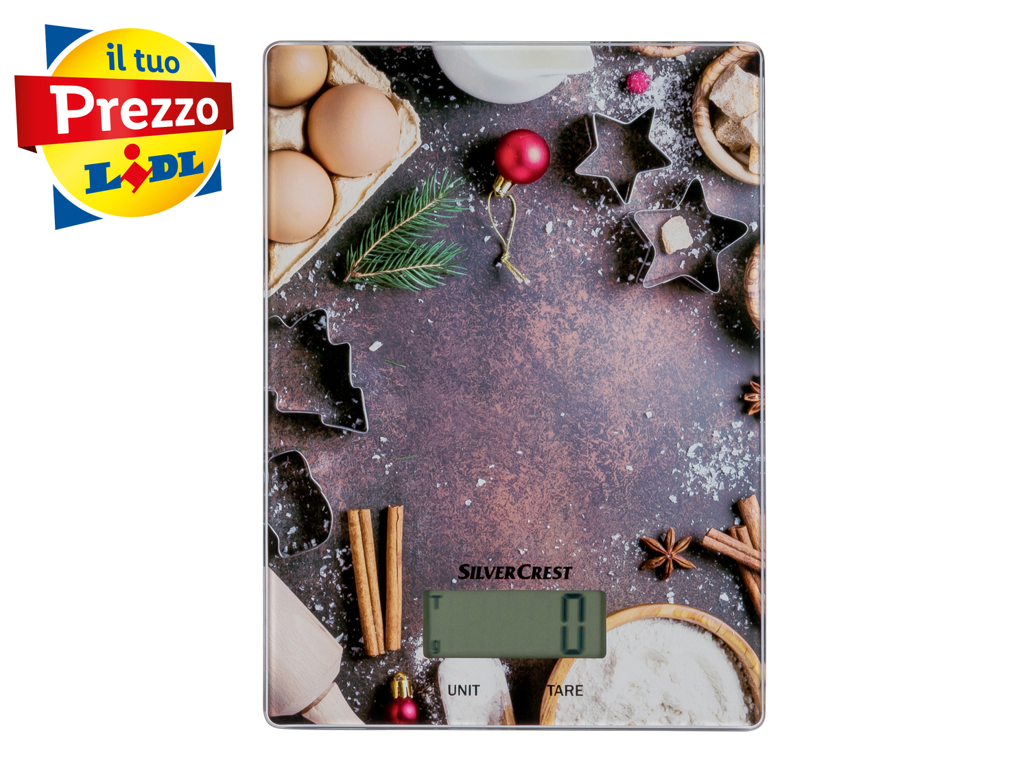 Bilancia digitale da cucina Silvercrest Kitchen Tools, prezzo 4.99 €
- ...