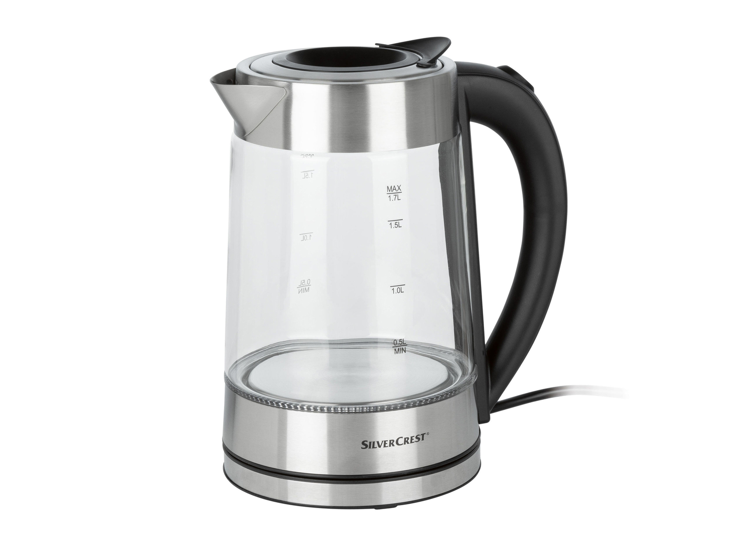 Bollitore elettrico in vetro Silvercrest Kitchen Tools, prezzo 22.99 € ...