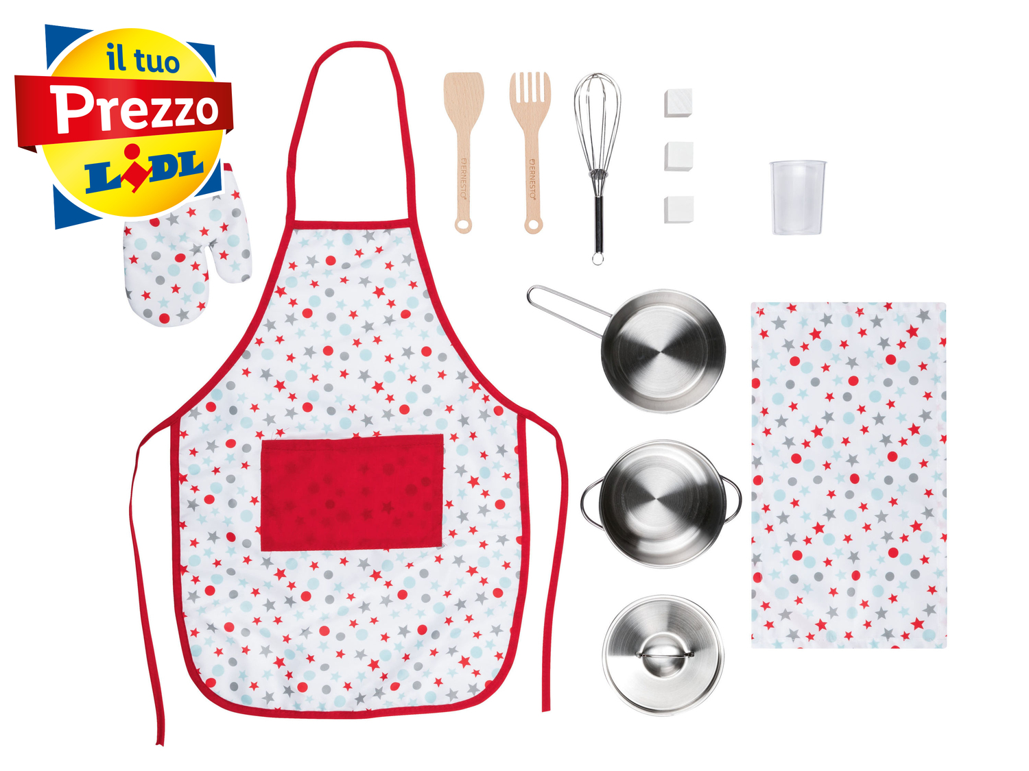 Cucina giocattolo in legno Playtive, prezzo 49.00 €
- Struttura in legno, ...