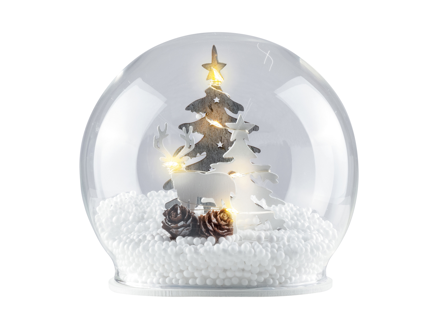 Decorazioni natalizie in legno con LED Melinera, prezzo 6.99 €
-
Batterie ...