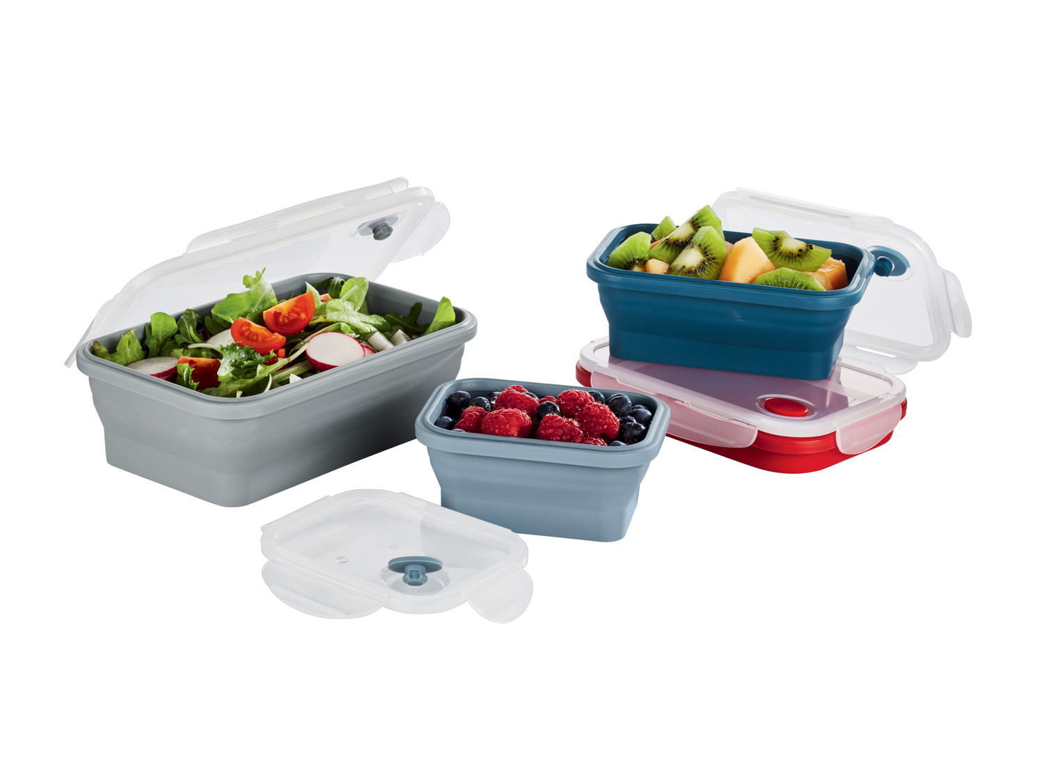 Contenitori salvafreschezza in silicone Ernesto, prezzo 11.99 €
4 pezzi ...
