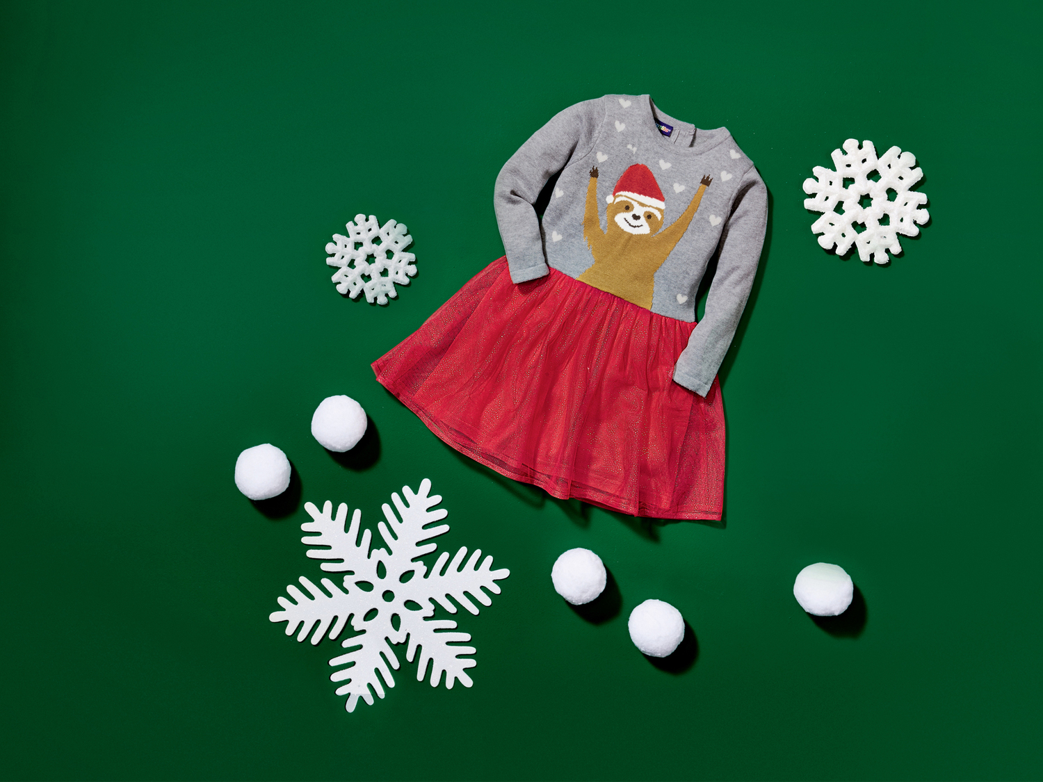 Vestito natalizio da bambina Lupilu, prezzo 8.99 €
Misure: 1 - 6 anni
Taglie ...