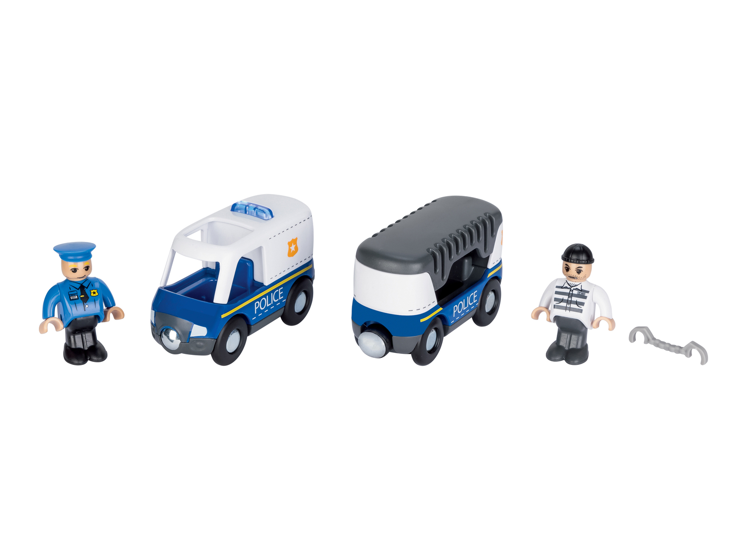 Set veicoli di emergenza per gioco pista in legno Playtive, prezzo 7.99 € ...