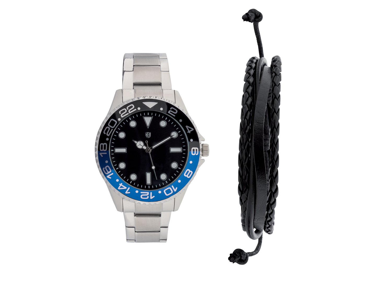 Set orologio e braccialetto da uomo Auriol, prezzo 7.99 €
- Batteria ...