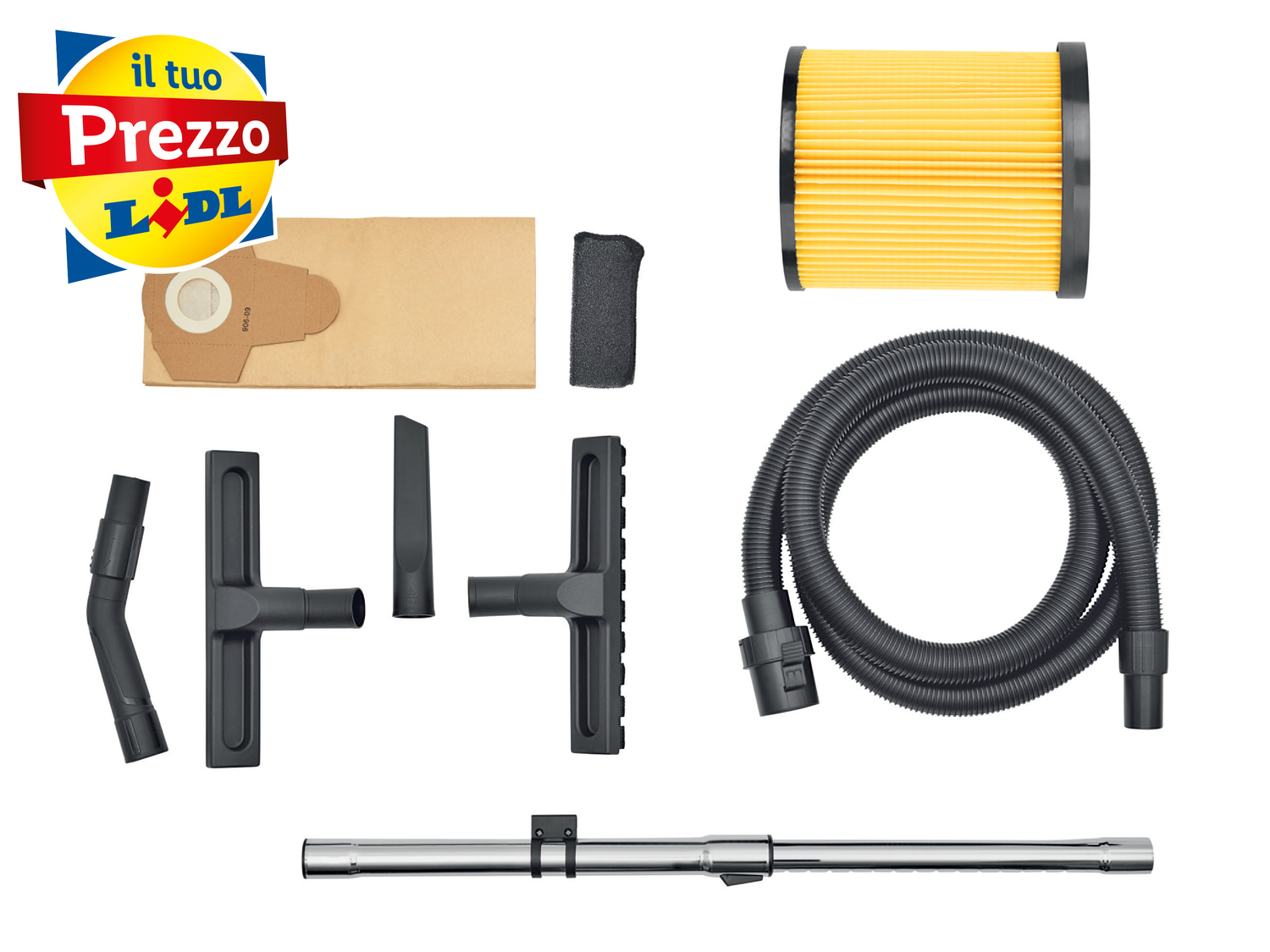 Aspirapolvere-liquidi Parkside, prezzo 49.00 €
- Utilizzabile anche come ...