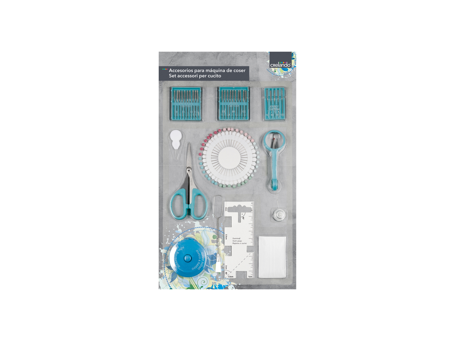 Accessori per cucito o set elastici Crelando, prezzo 3.99 €
Caratteristiche