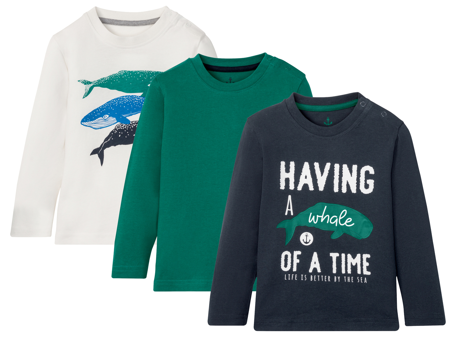 Maglia per bambini Lupilu, prezzo 7.99 €
3 pezzi - Misure: 1-6 anni
Taglie ...