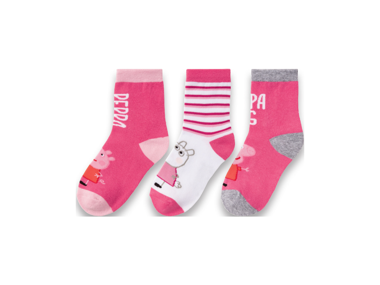 Calze da bambina Frozen, Paw Patrol, Peppa Pig , prezzo 2.49 €
3 paia - Misure: ...