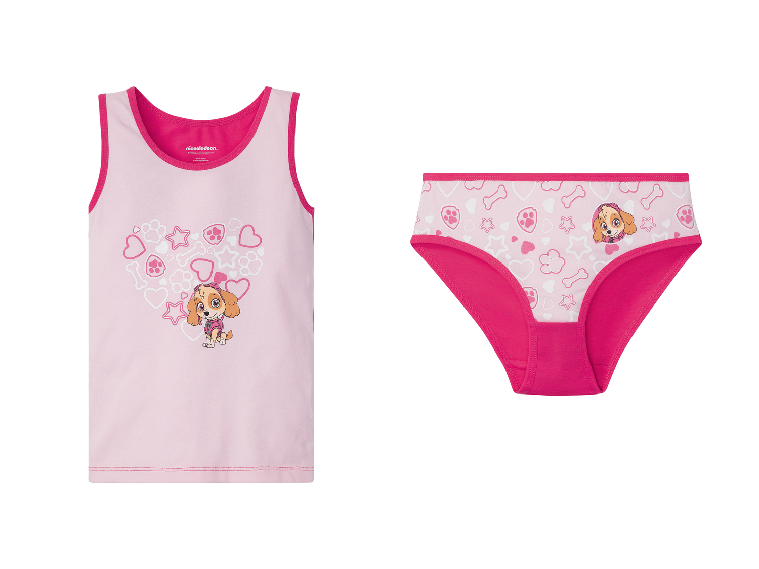 Coordinato intimo da bambina Frozen, Paw Patrol, Peppa Pig , prezzo 4.99 € 
Misure: ...