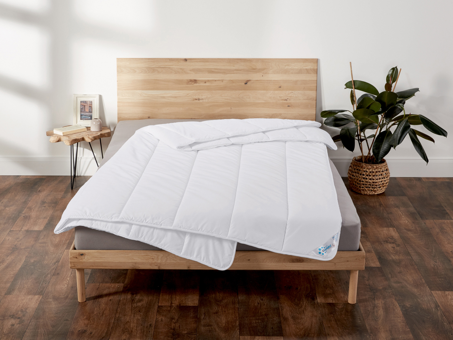 Piumino matrimoniale Meradiso, prezzo 22.99 &#8364; 
Imbottitura realizzata ...