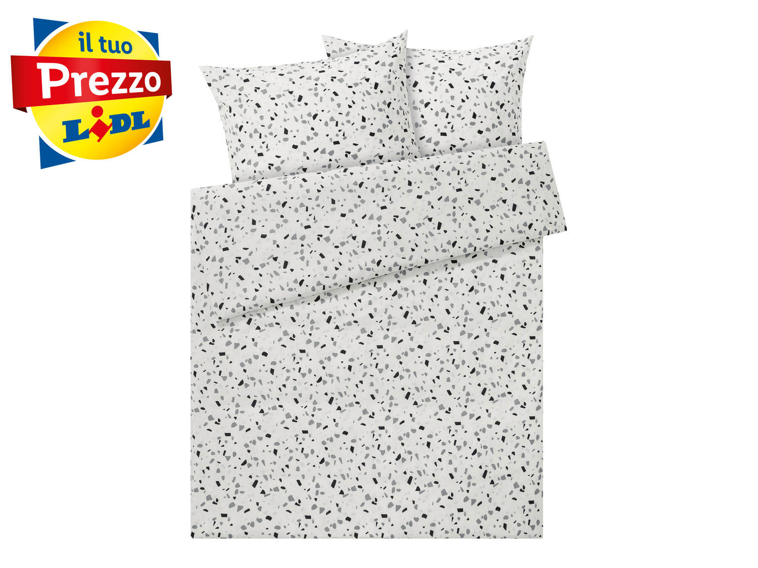 Parure copripiumino matrimoniale Meradiso, prezzo 14.99 €
- Puro cotone
- ...