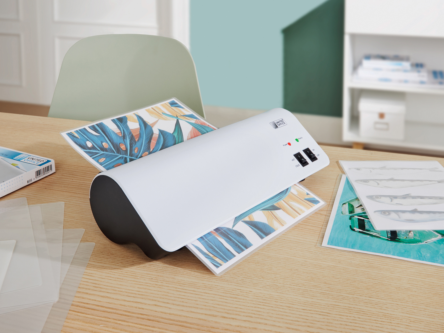 Plastificatore A4 United Office, prezzo 19.99 €
- Per plastificare a ...